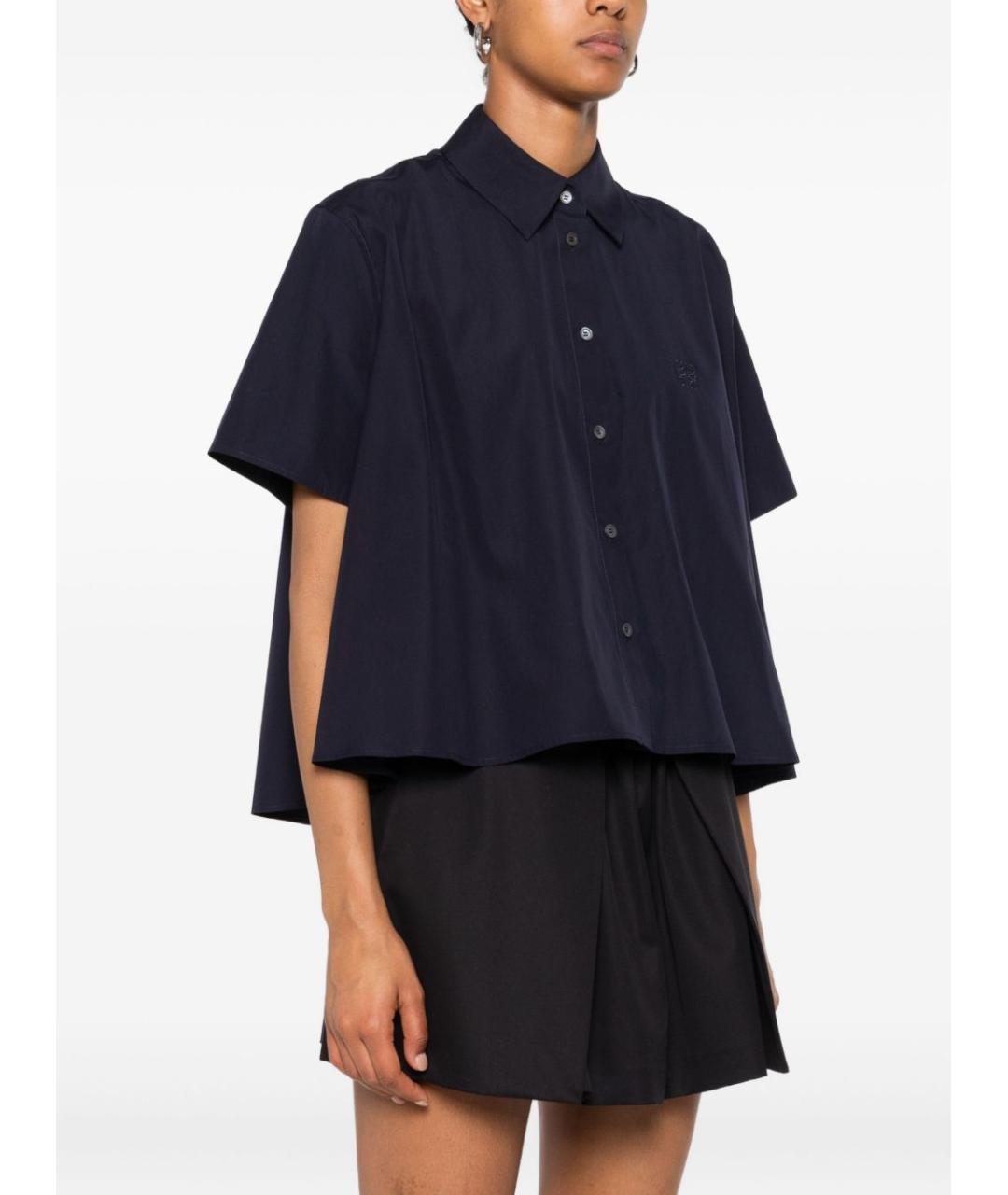 LOEWE Синяя хлопковая рубашка, фото 2