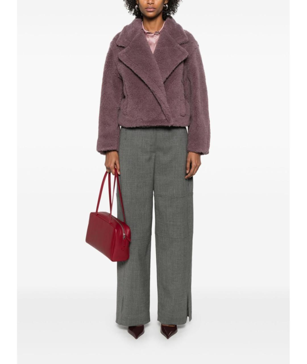 MAX MARA Шерстяная дубленка, фото 5