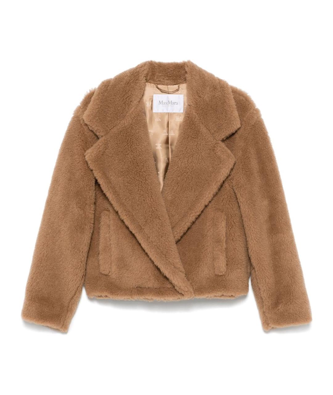 MAX MARA Коричневое пальто, фото 1