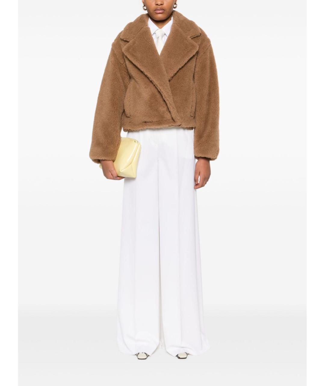 MAX MARA Коричневое пальто, фото 3