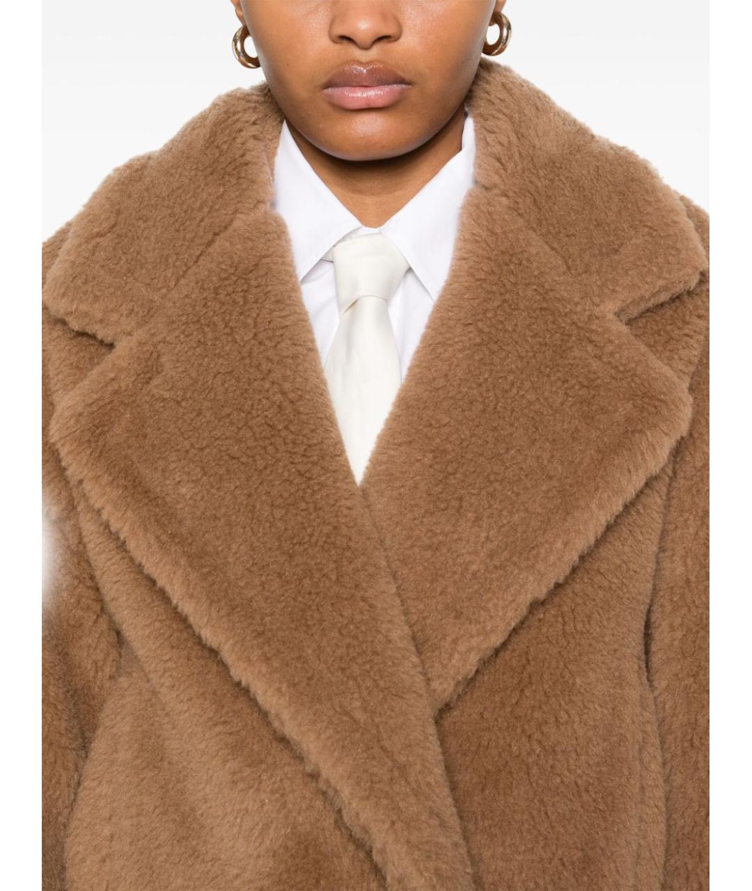MAX MARA Коричневое пальто, фото 5