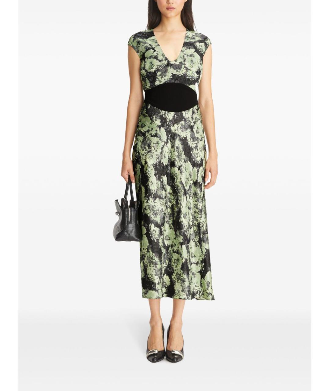 TORY BURCH Зеленые платье, фото 4