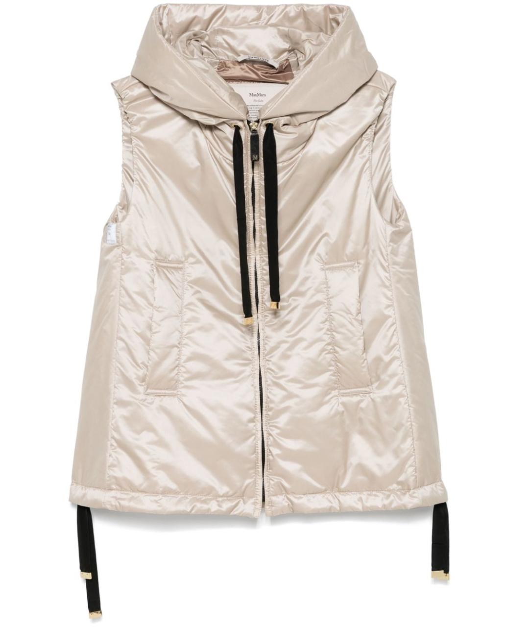 MAX MARA Бежевый жилет, фото 1