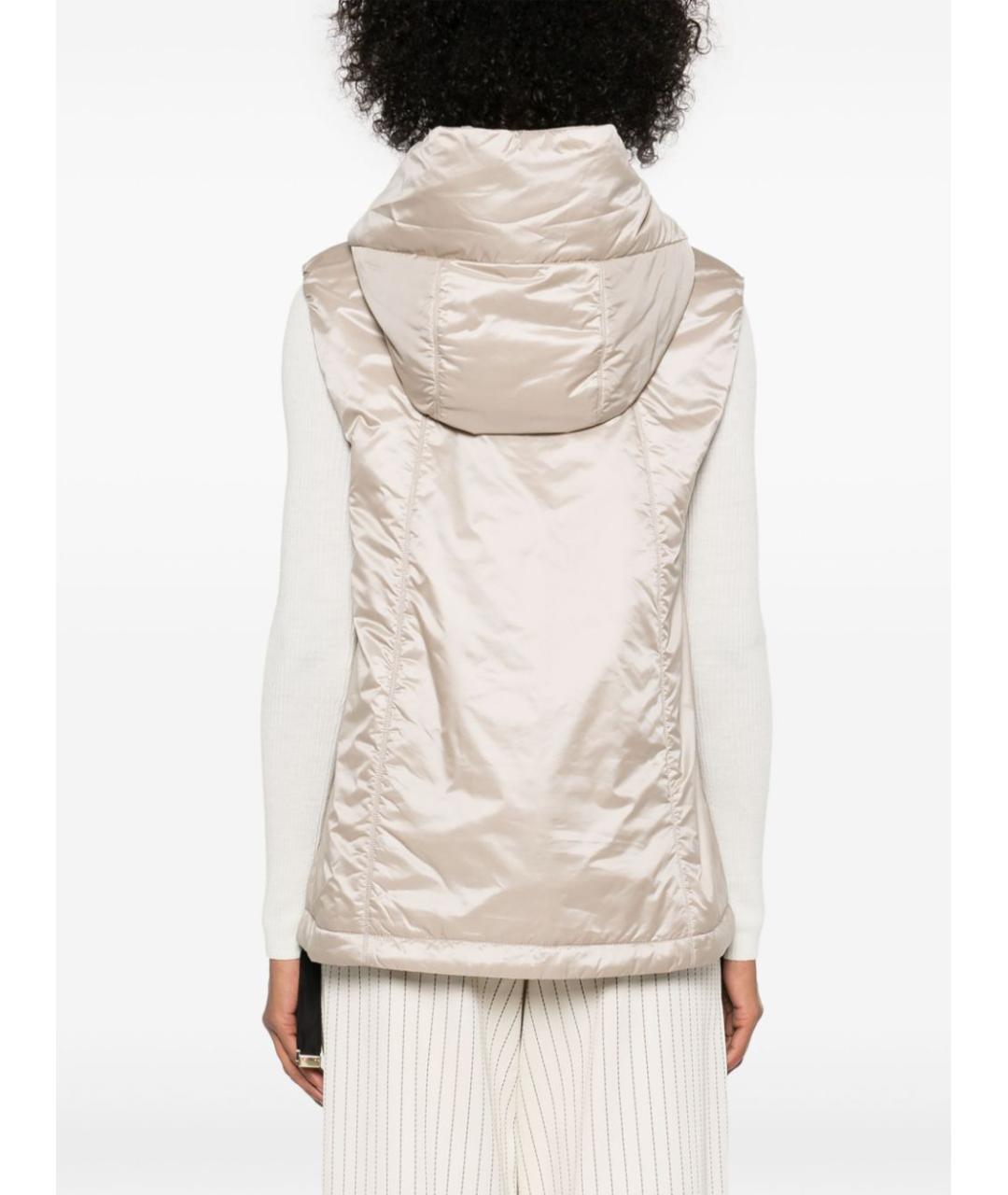 MAX MARA Бежевый жилет, фото 5