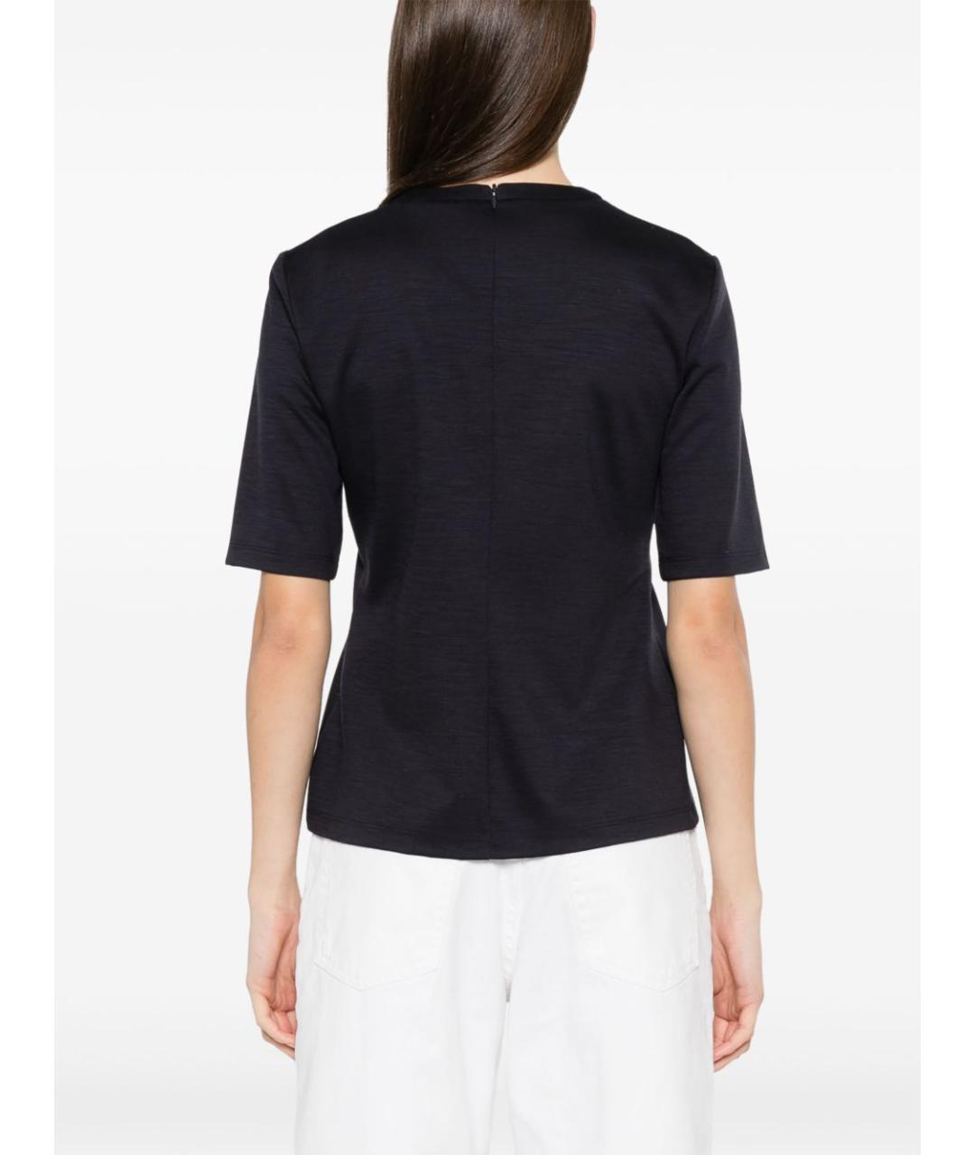 MAX MARA Синяя футболка, фото 4