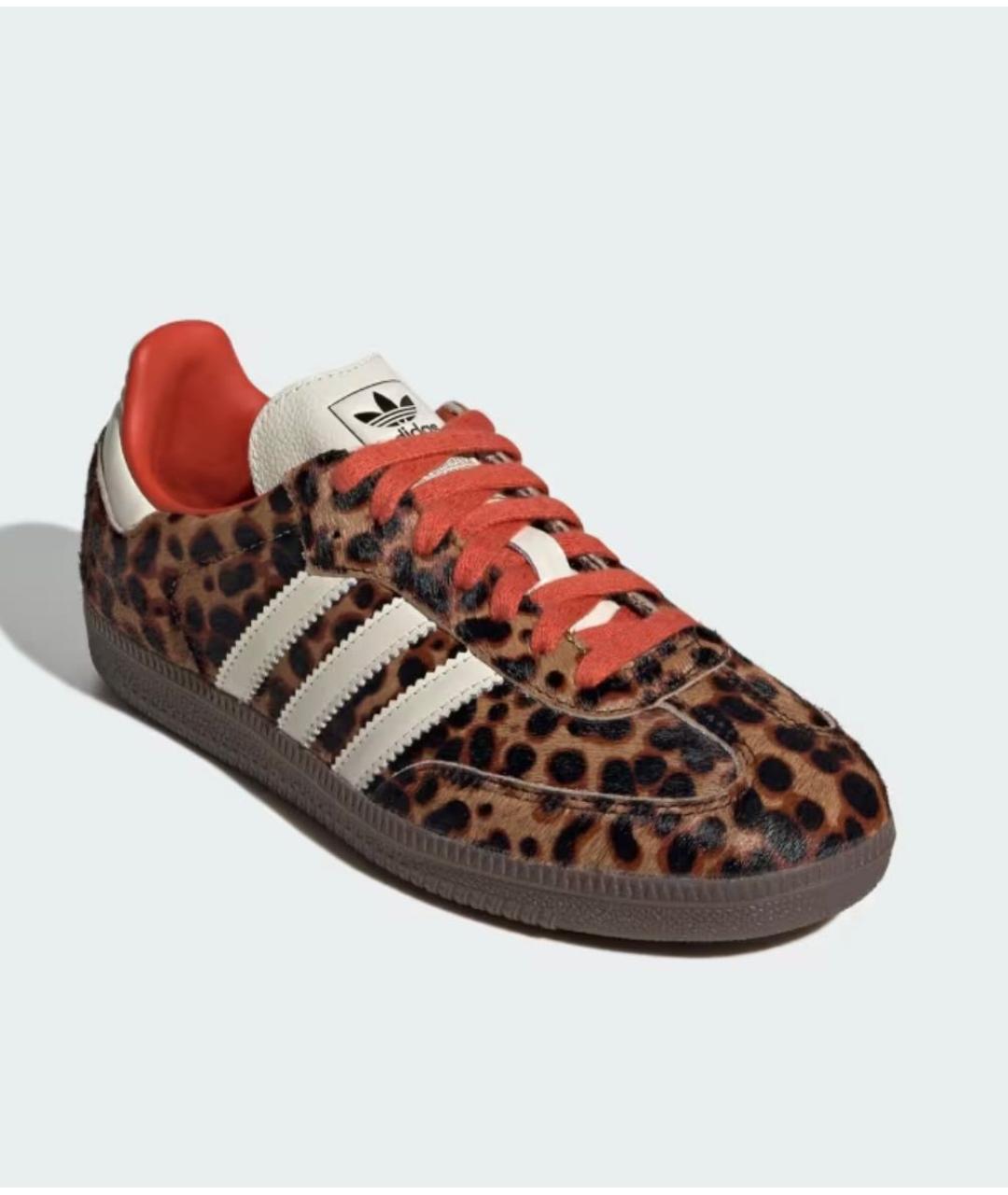 ADIDAS Коричневые кеды, фото 2