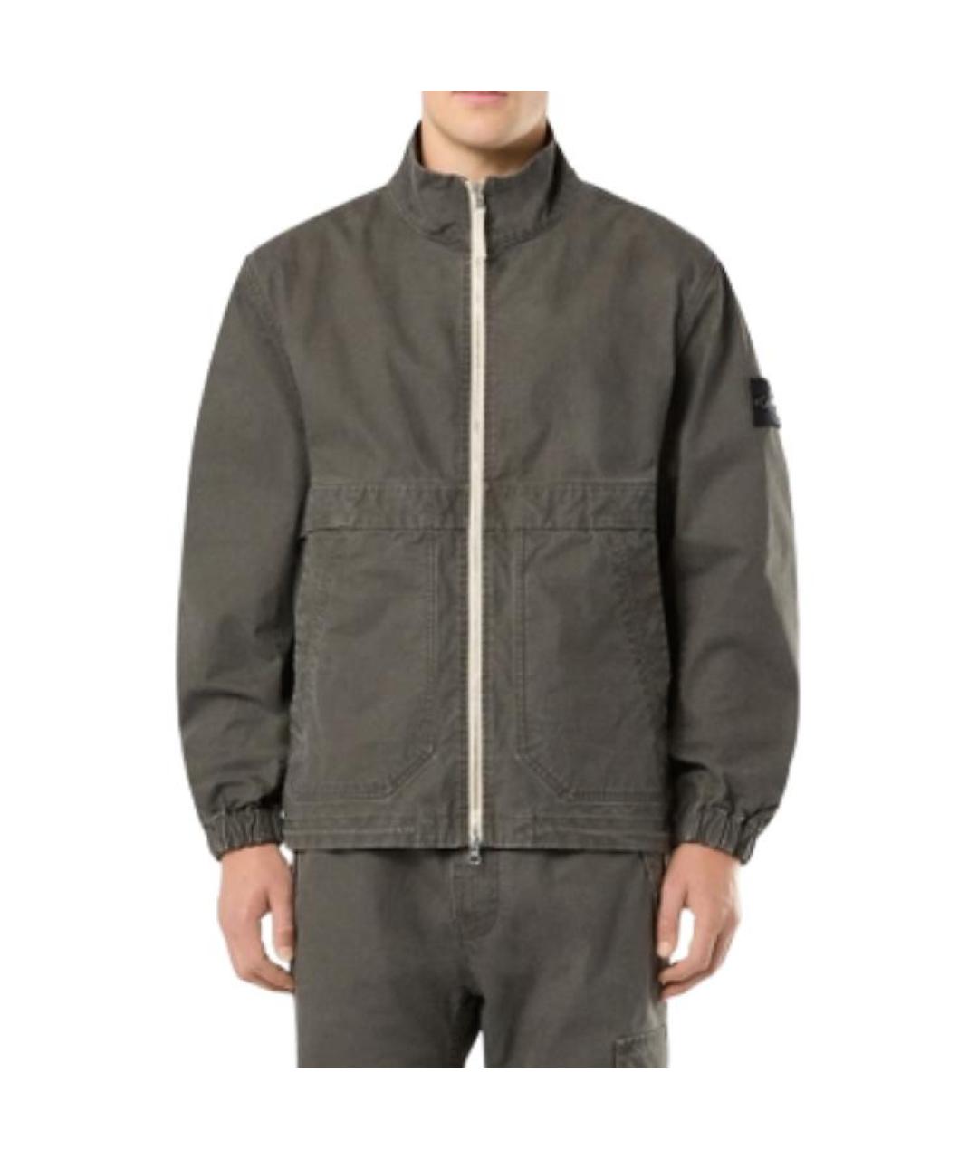 STONE ISLAND Антрацитовая куртка, фото 3
