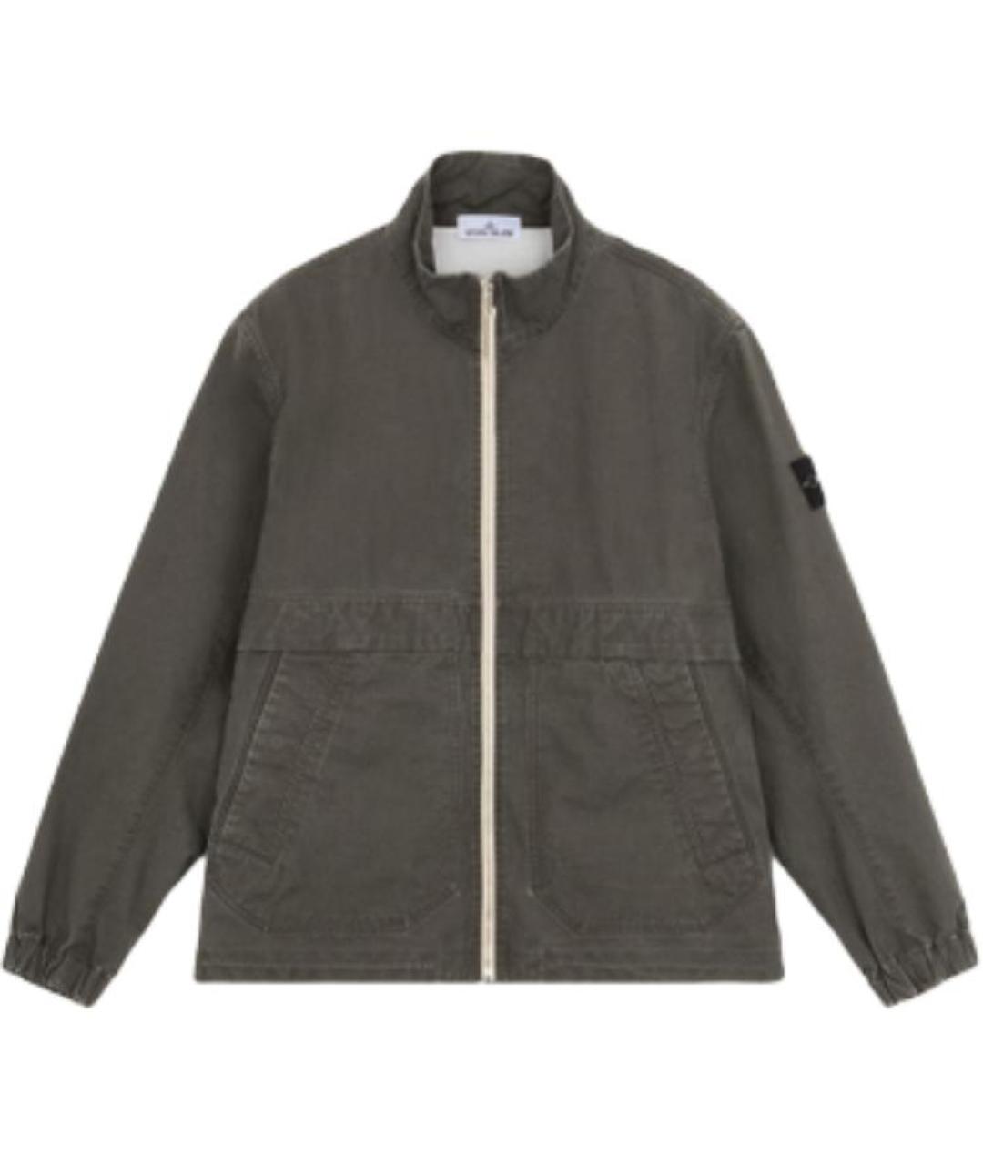 STONE ISLAND Антрацитовая куртка, фото 1