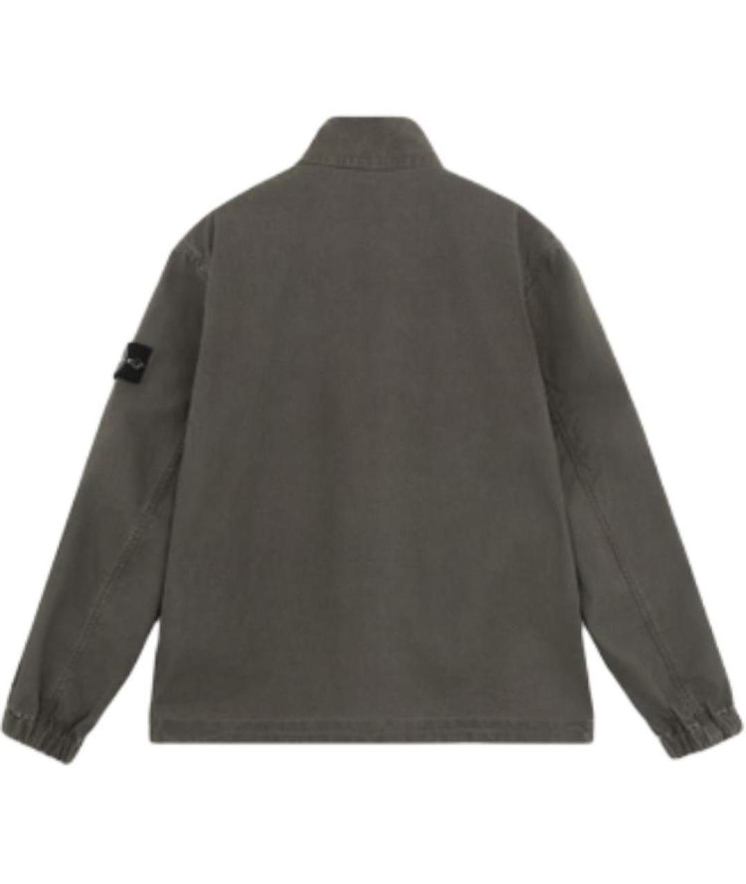 STONE ISLAND Антрацитовая куртка, фото 2