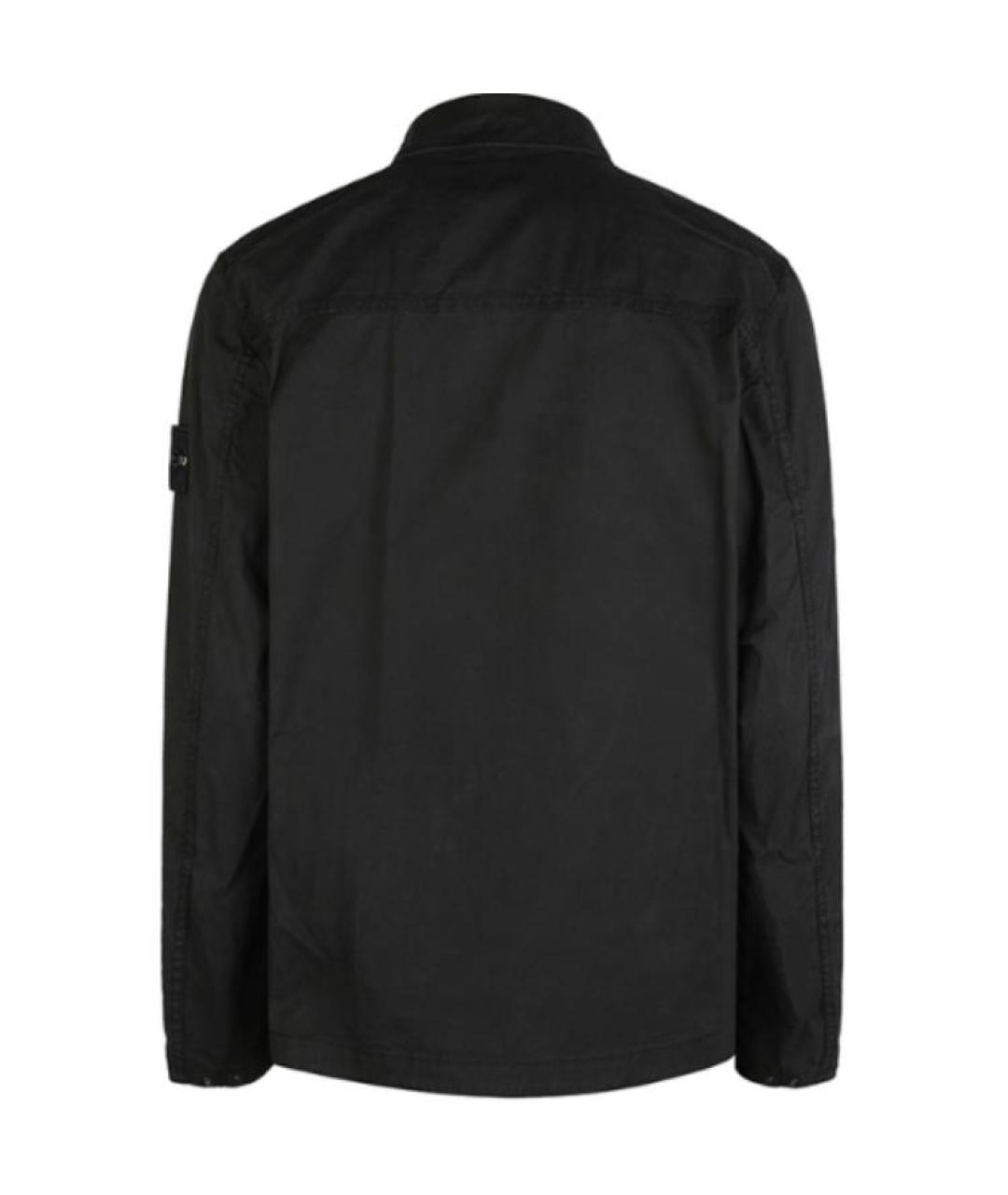STONE ISLAND Черная куртка, фото 2