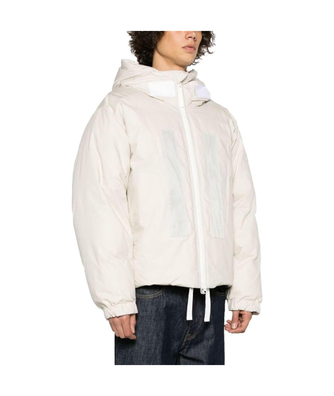 STONE ISLAND Бежевый пуховик, фото 5