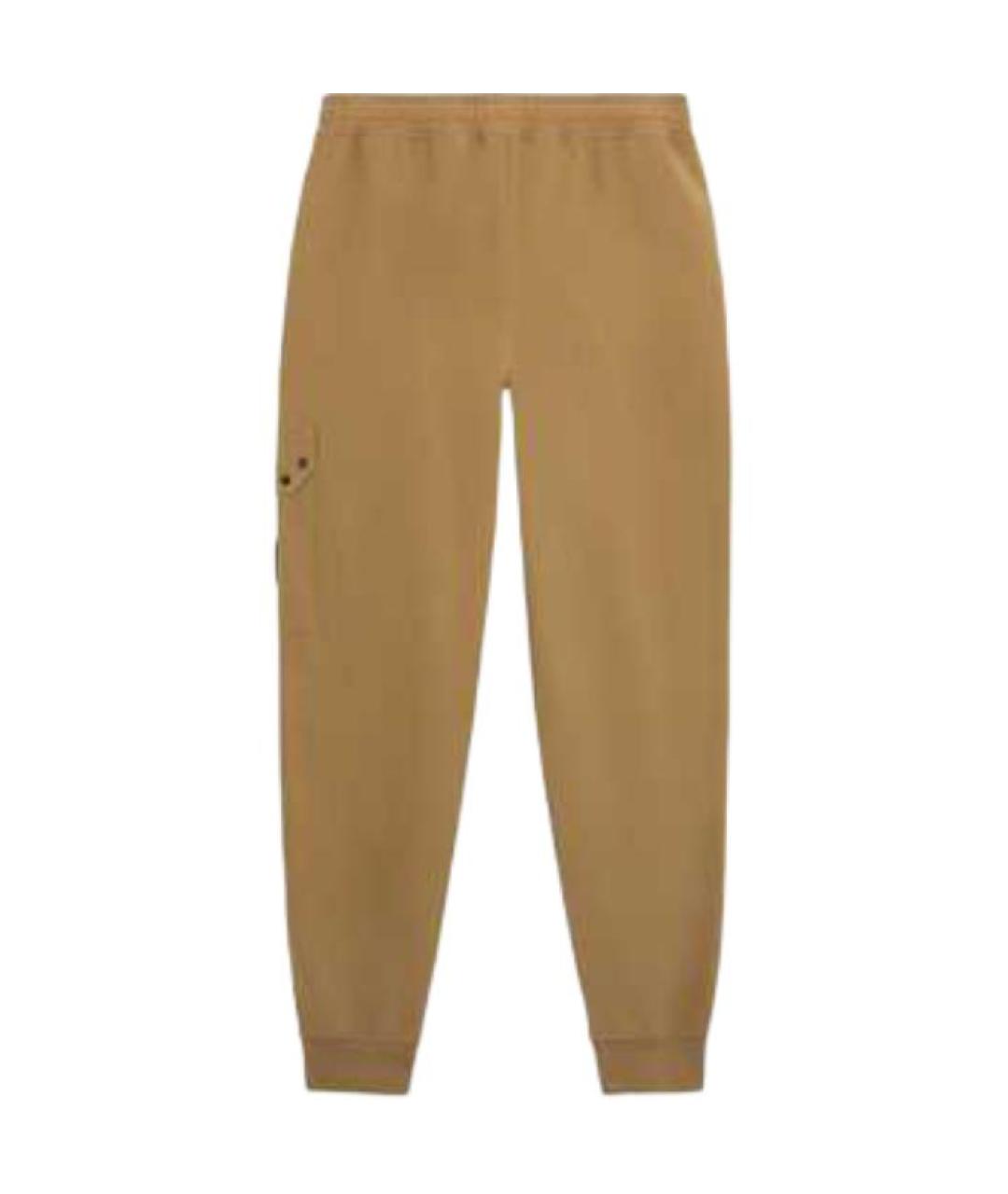 STONE ISLAND Хаки классические брюки, фото 2