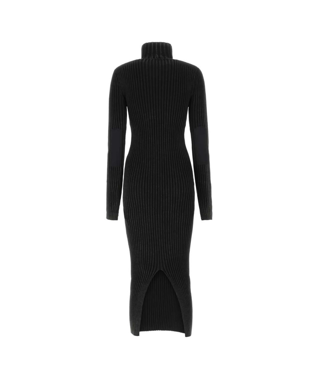 VERSACE JEANS COUTURE Черное хлопковое платье, фото 2