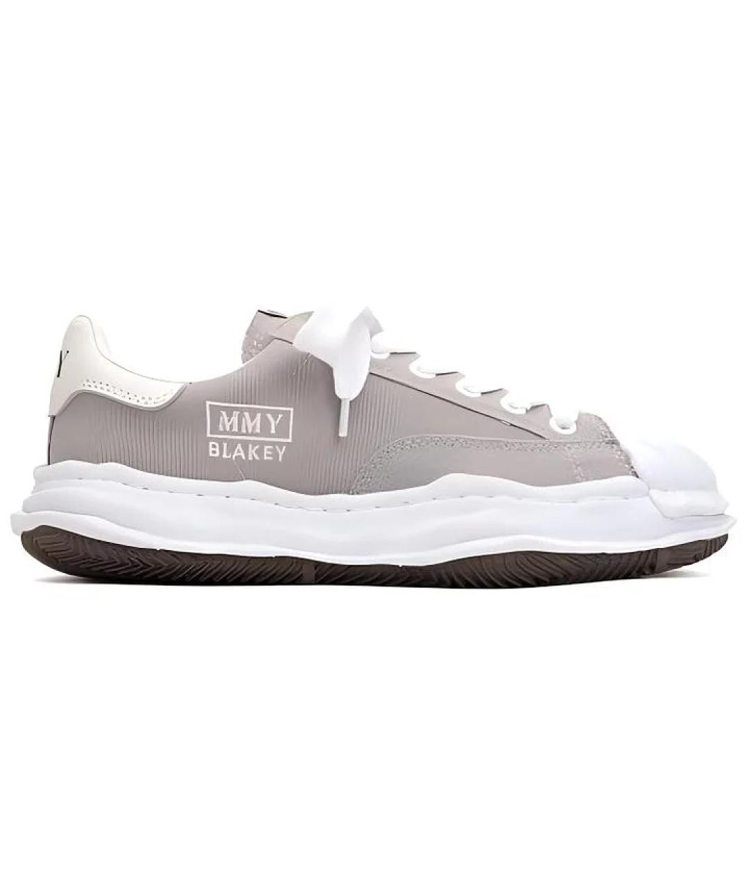 Mihara Yasuhiro Серые кеды, фото 1