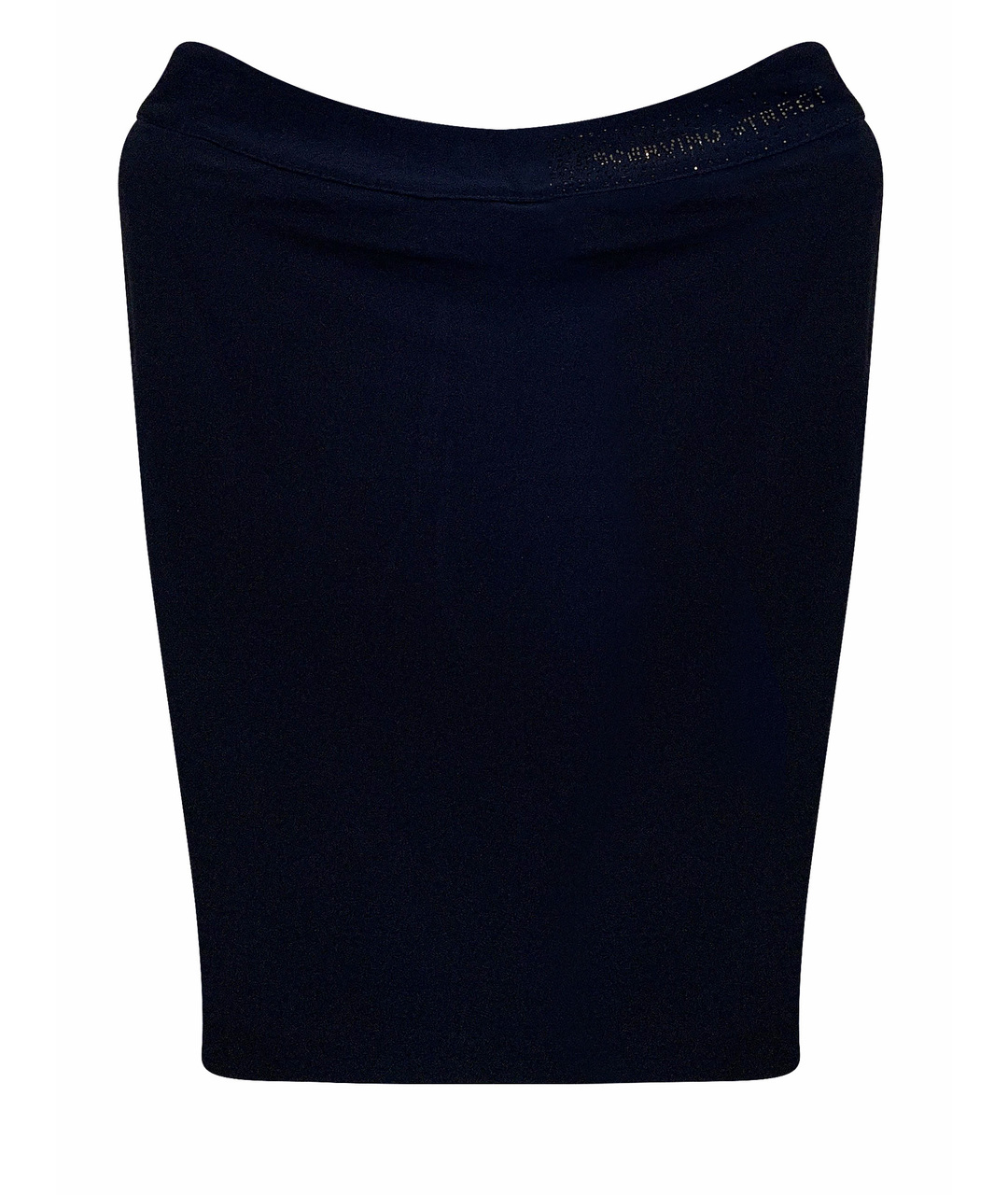 ERMANNO SCERVINO Темно-синяя вискозная юбка мини, фото 1