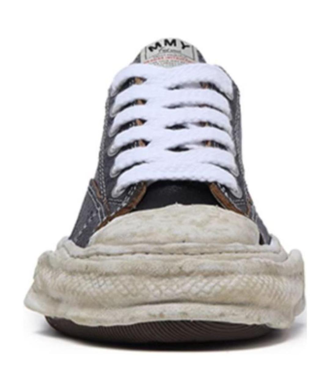 Mihara Yasuhiro Черные кеды, фото 5