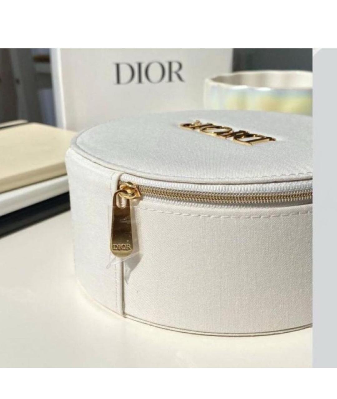 CHRISTIAN DIOR Белая косметичка, фото 8