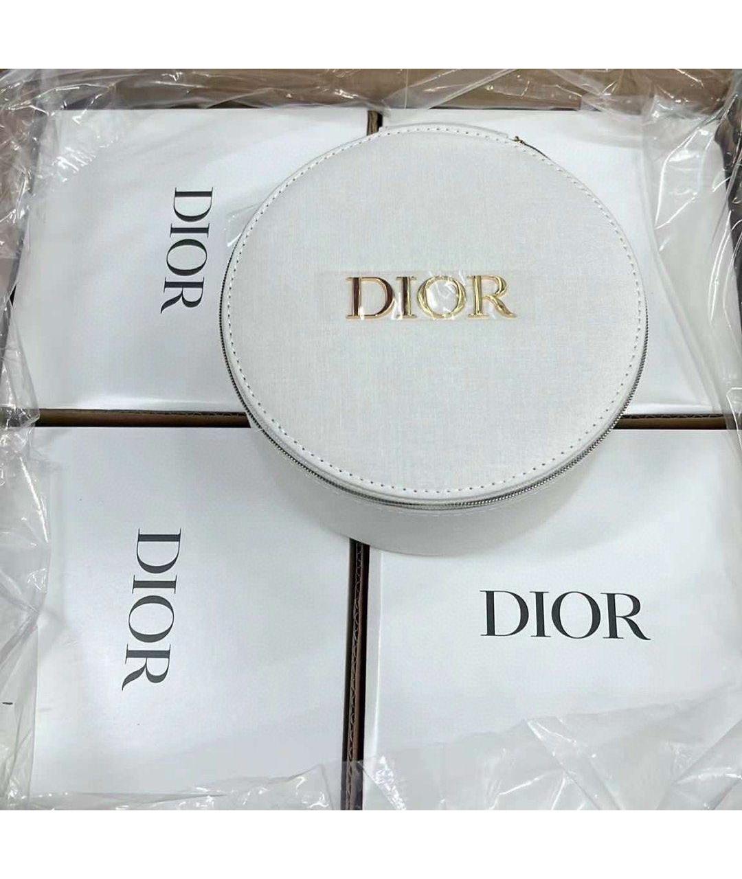 CHRISTIAN DIOR Белая косметичка, фото 2