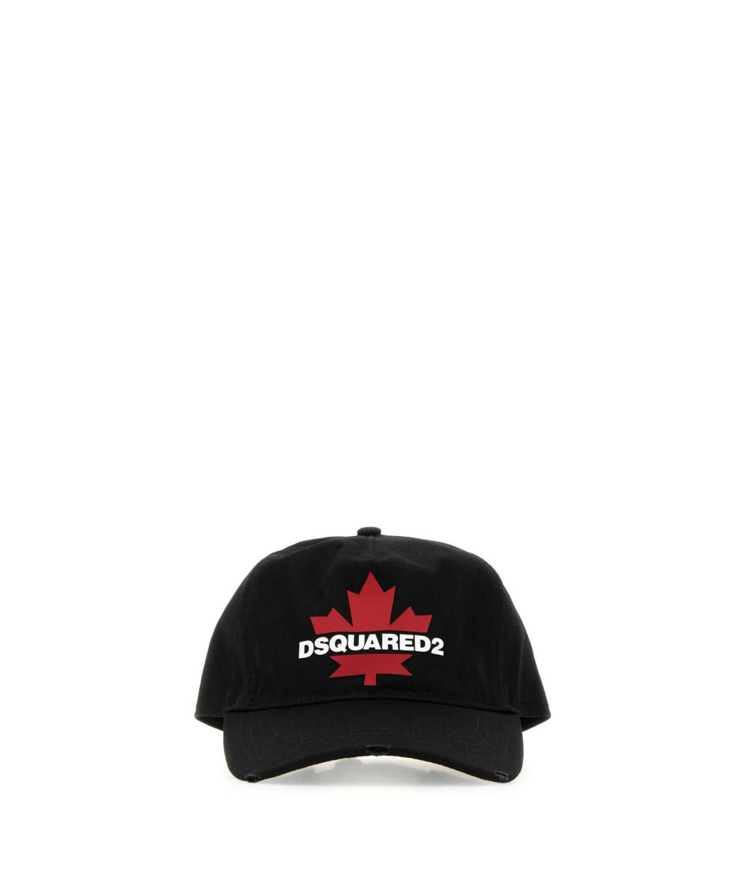 DSQUARED2 Черная хлопковая кепка/бейсболка, фото 1
