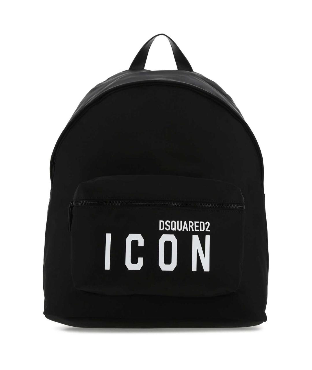 DSQUARED2 Черный синтетический рюкзак, фото 1