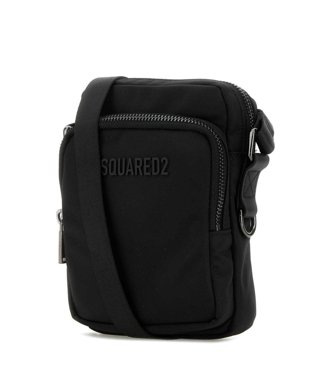 DSQUARED2 Черная сумка на плечо, фото 2