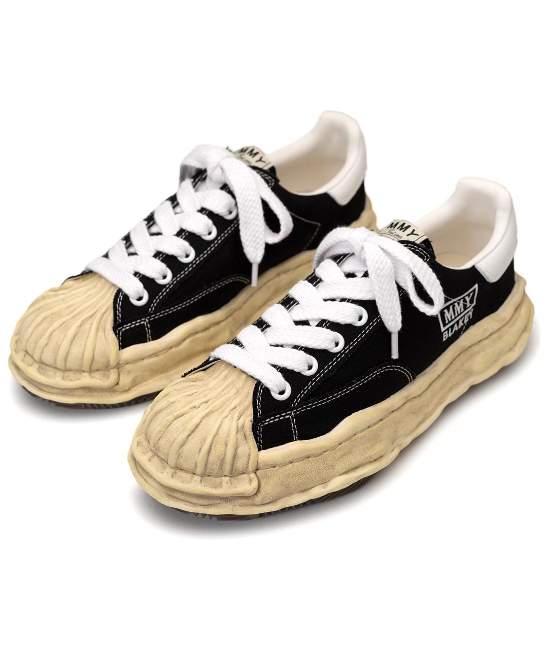 Mihara Yasuhiro Черные кеды, фото 4