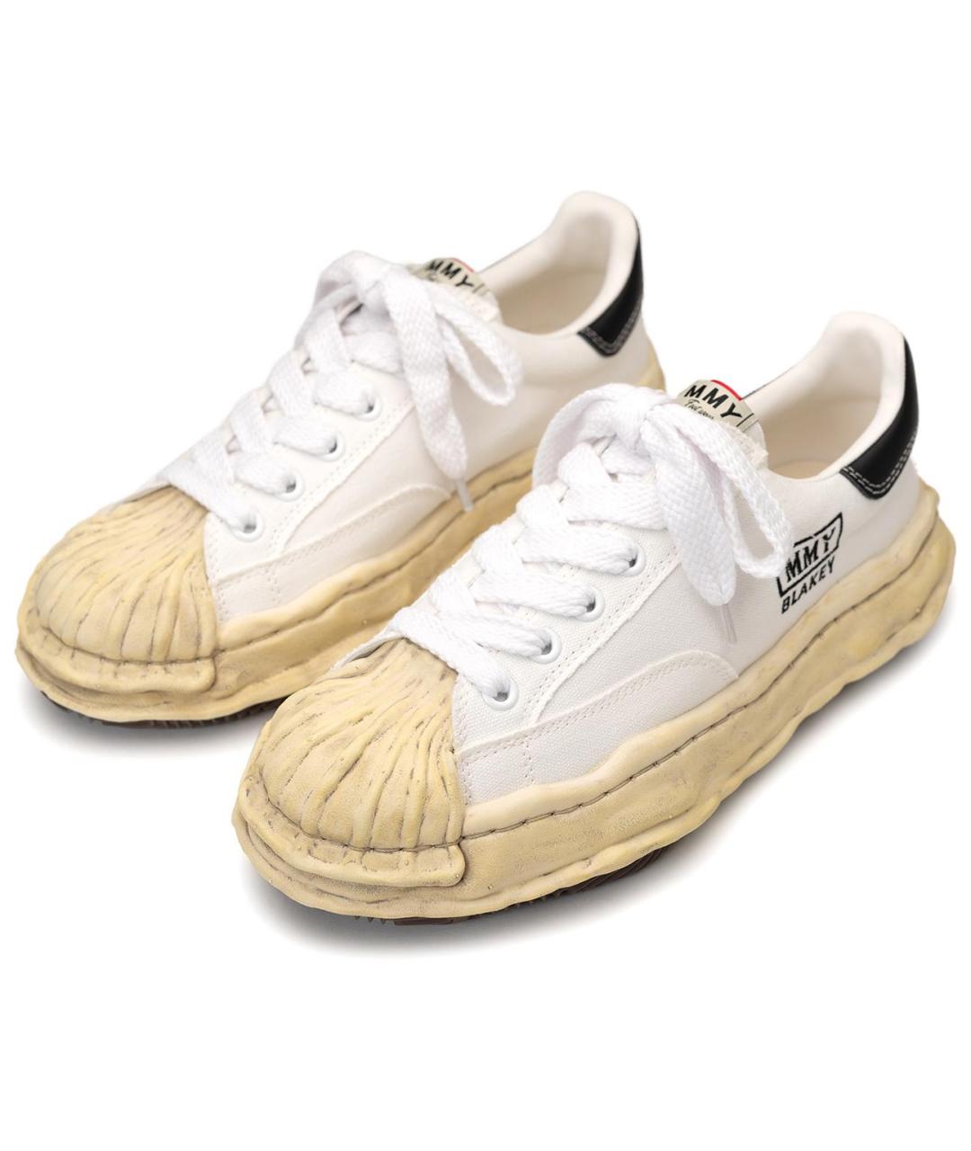 Mihara Yasuhiro Белые кеды, фото 3