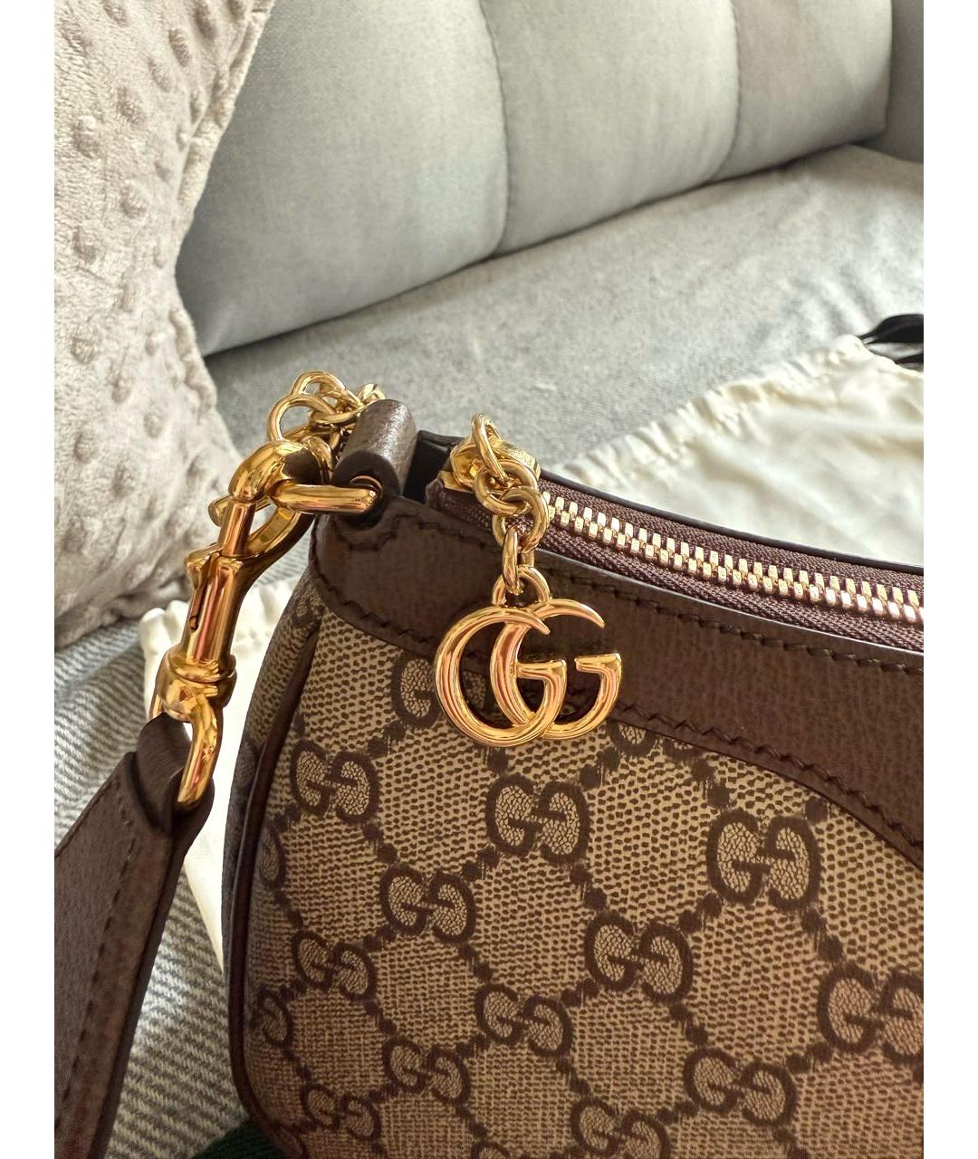 GUCCI Бежевая сумка через плечо, фото 6