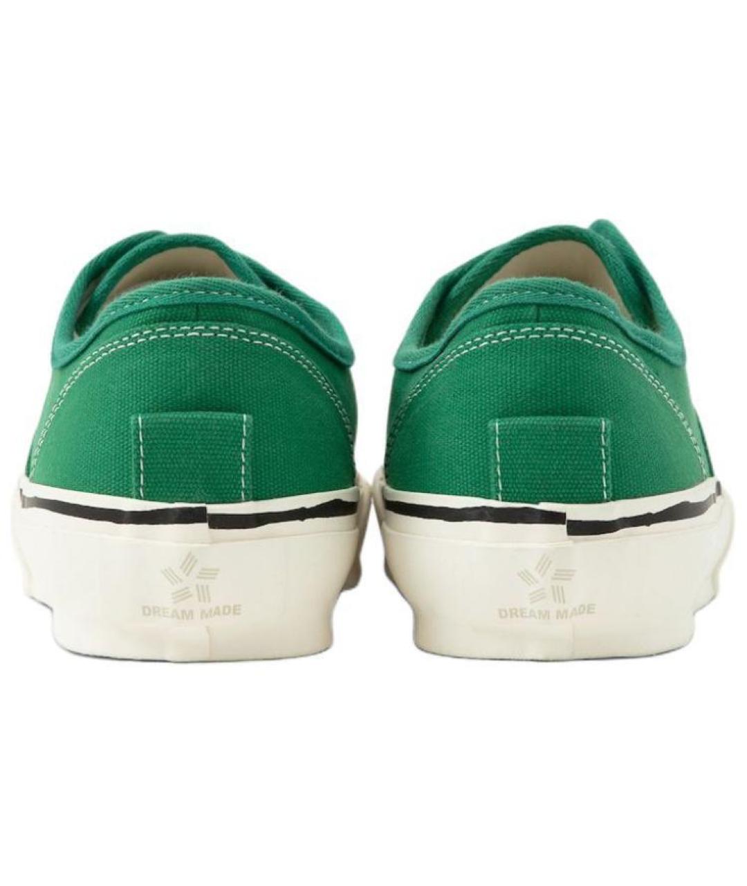 Mihara Yasuhiro Зеленые текстильные кеды, фото 2