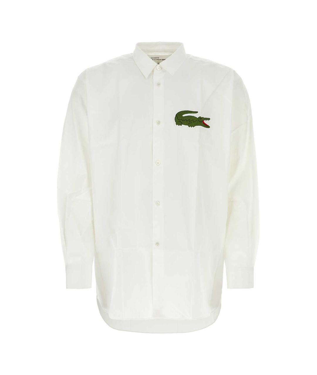 COMME DES GARÇONS SHIRT Белая хлопковая кэжуал рубашка, фото 1