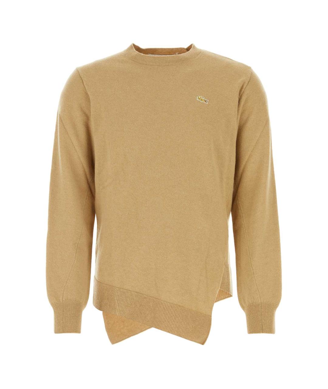 COMME DES GARÇONS SHIRT Бежевый шерстяной джемпер / свитер, фото 1