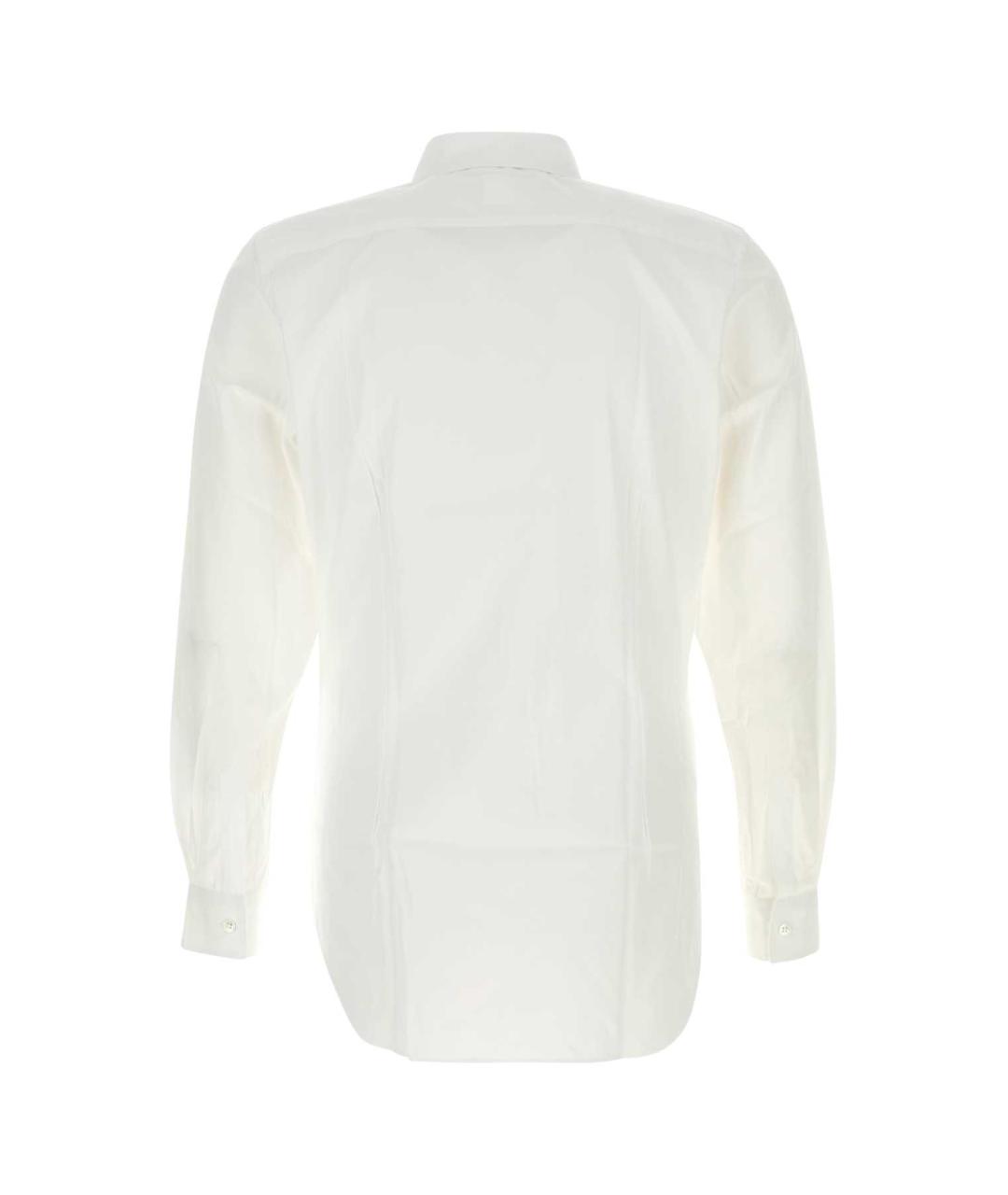 COMME DES GARÇONS SHIRT Белая хлопковая кэжуал рубашка, фото 2