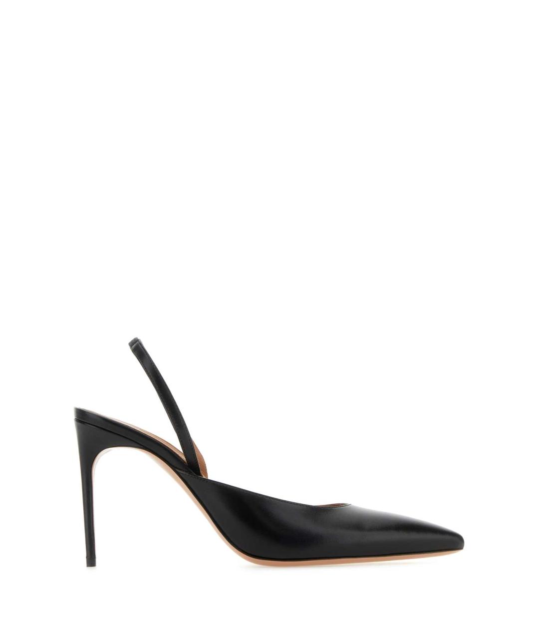MALONE SOULIERS Черные кожаные туфли, фото 1