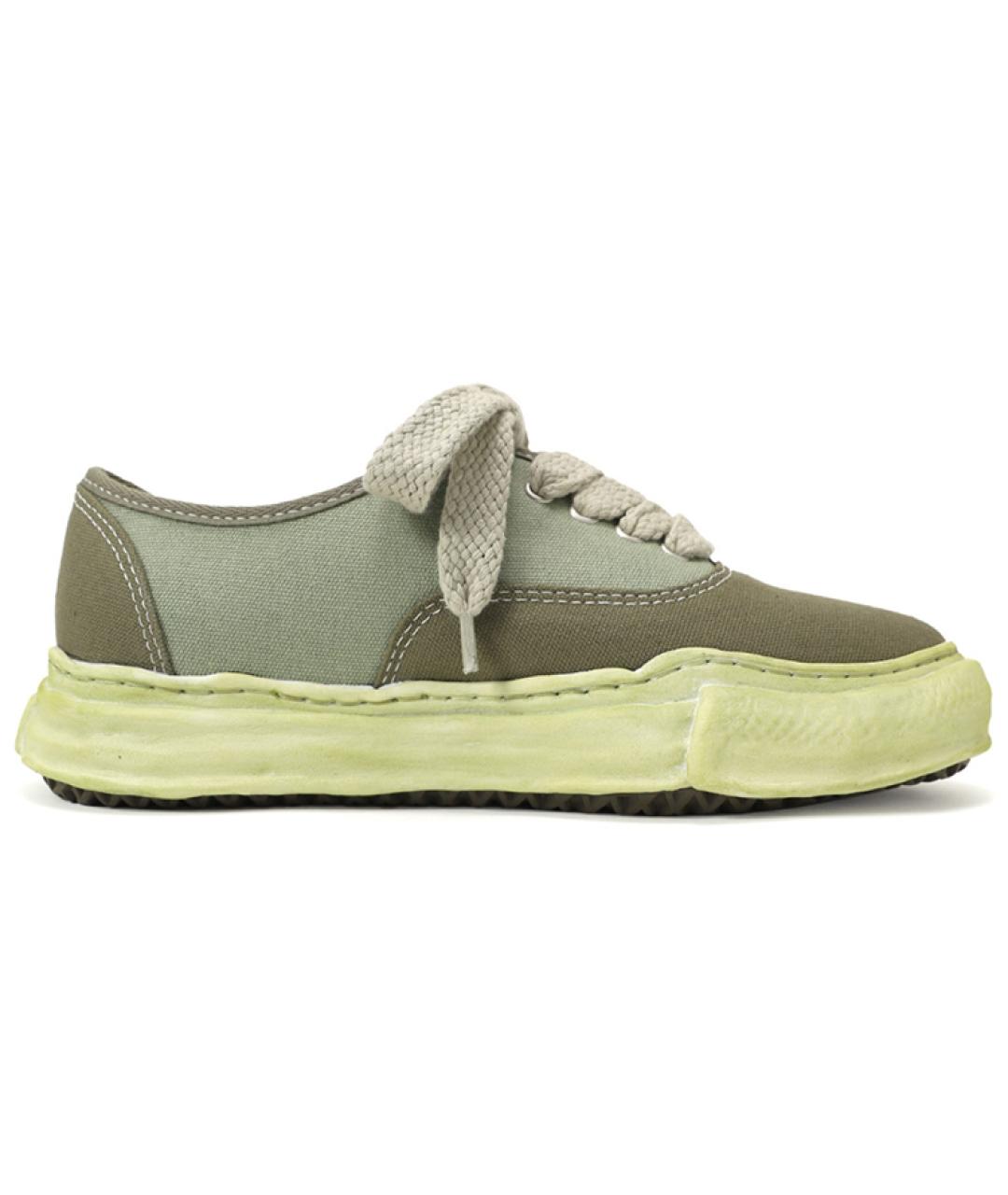 Mihara Yasuhiro Зеленые кеды, фото 2