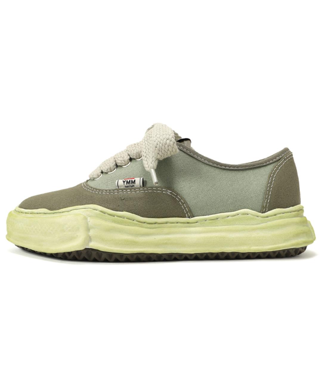 Mihara Yasuhiro Зеленые кеды, фото 5