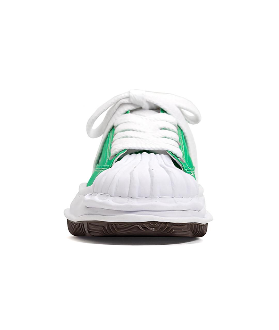 Mihara Yasuhiro Зеленые кеды, фото 2