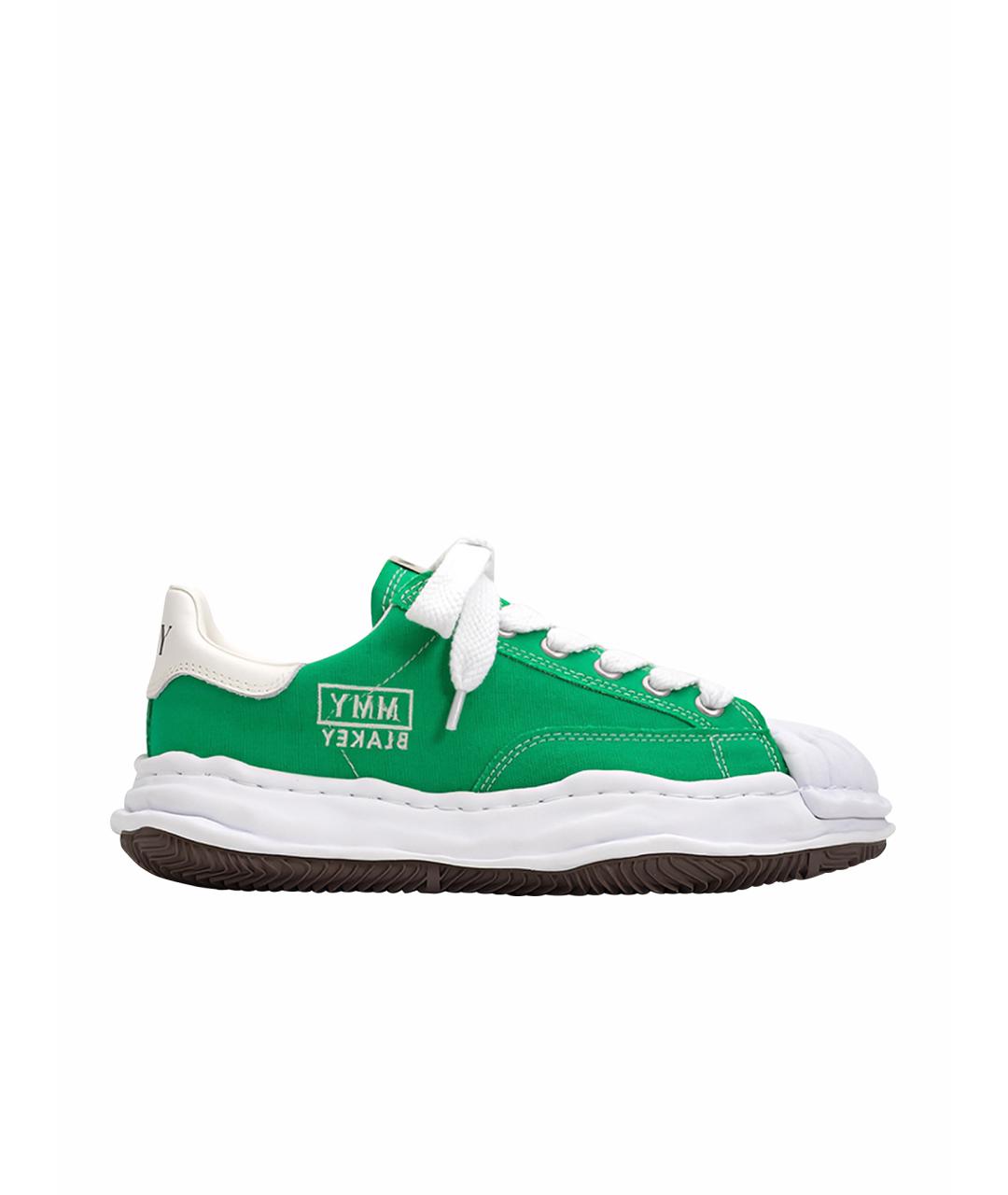 Mihara Yasuhiro Зеленые кеды, фото 1