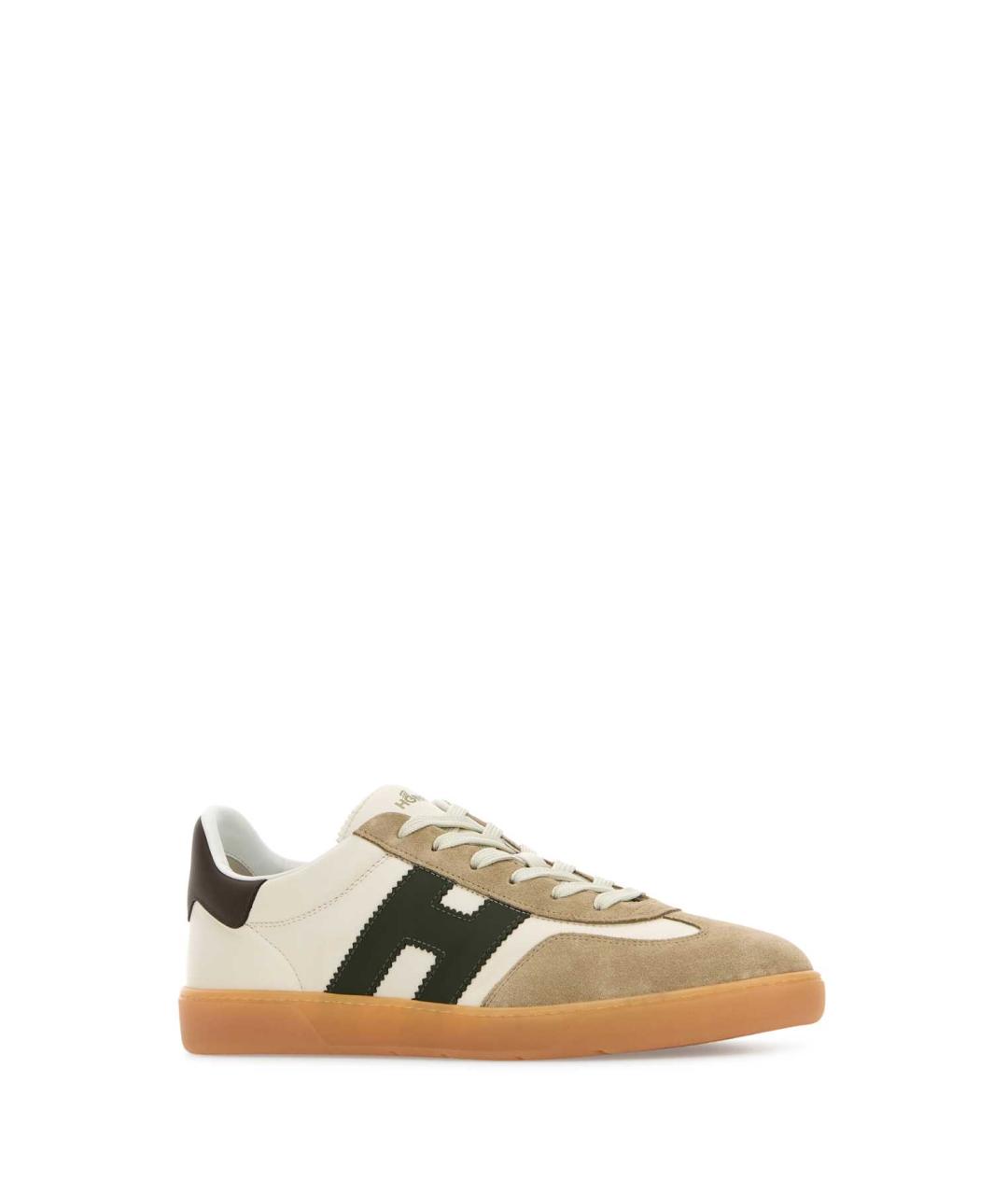 HOGAN Мульти кожаные низкие кроссовки / кеды, фото 2