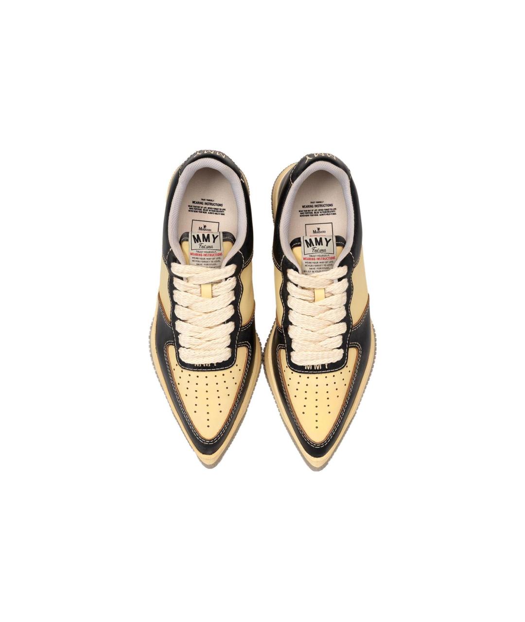 Mihara Yasuhiro Черные кроссовки, фото 3