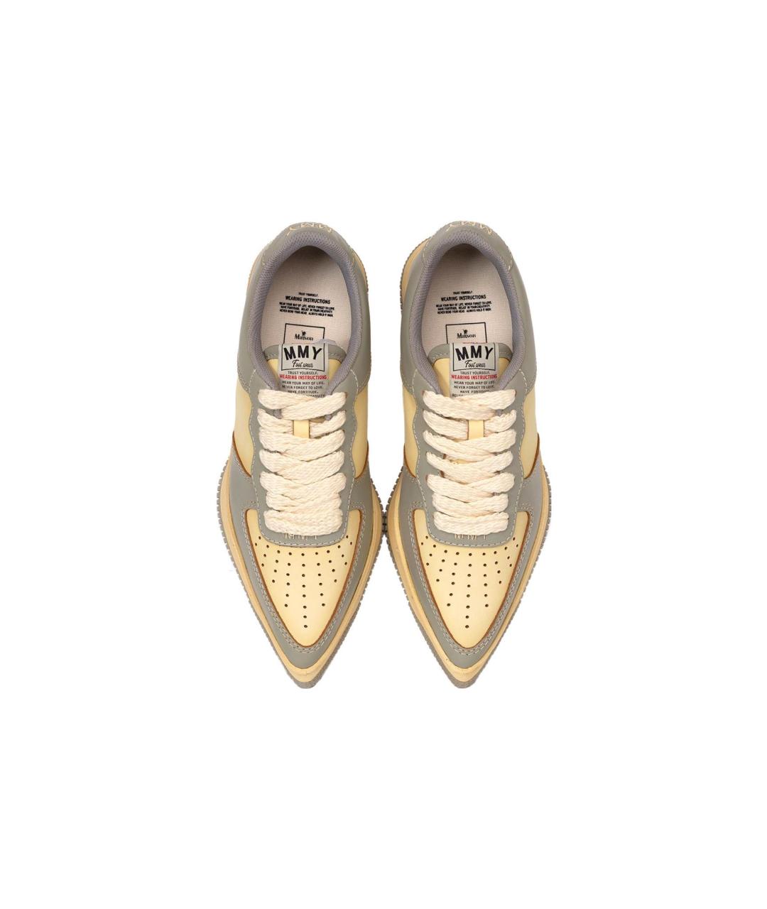 Mihara Yasuhiro Серые кроссовки, фото 3