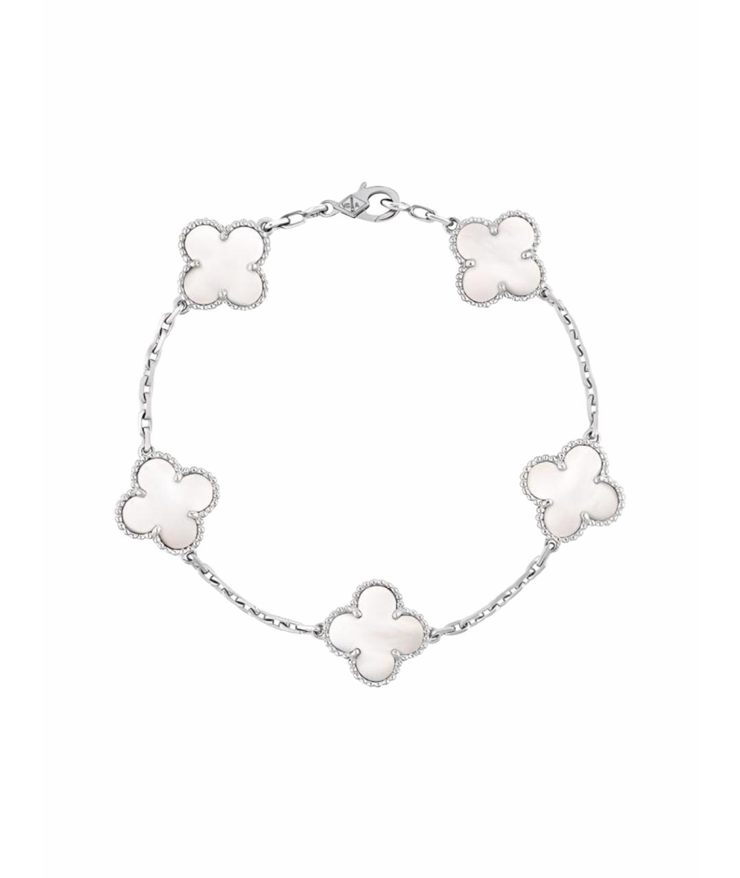 VAN CLEEF & ARPELS Серебрянный браслет из белого золота, фото 1