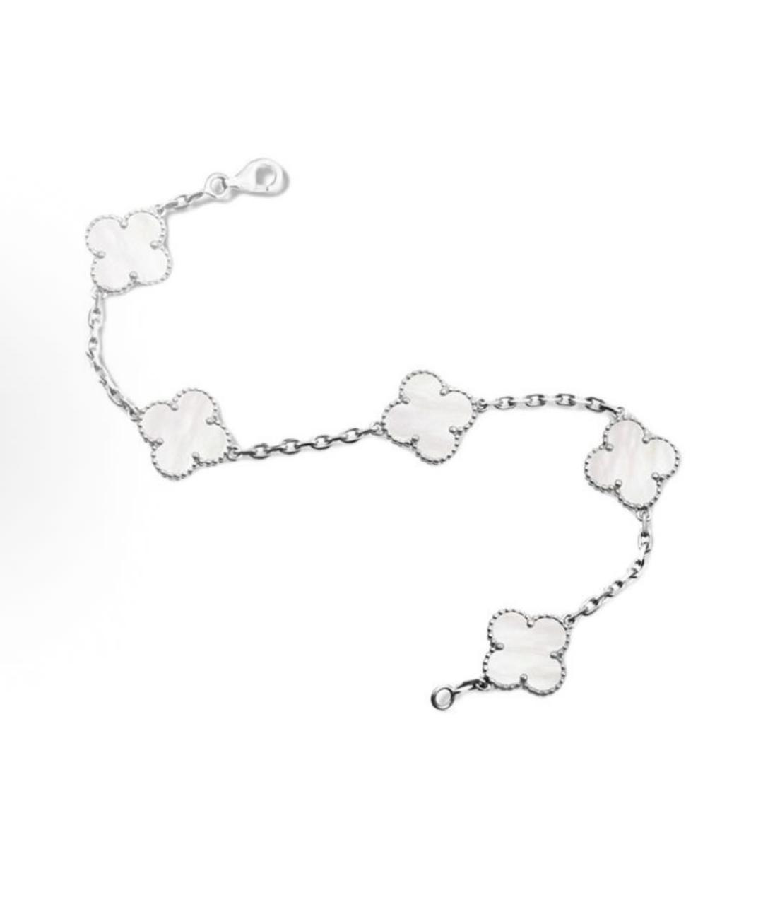 VAN CLEEF & ARPELS Серебрянный браслет из белого золота, фото 2