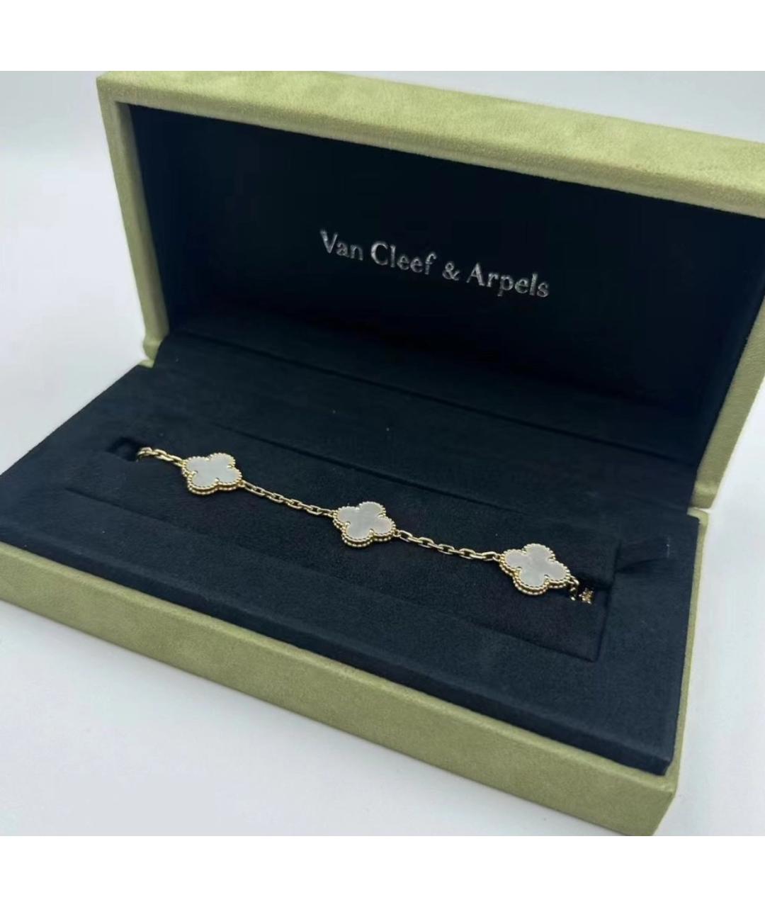 VAN CLEEF & ARPELS Серебрянный браслет из белого золота, фото 3