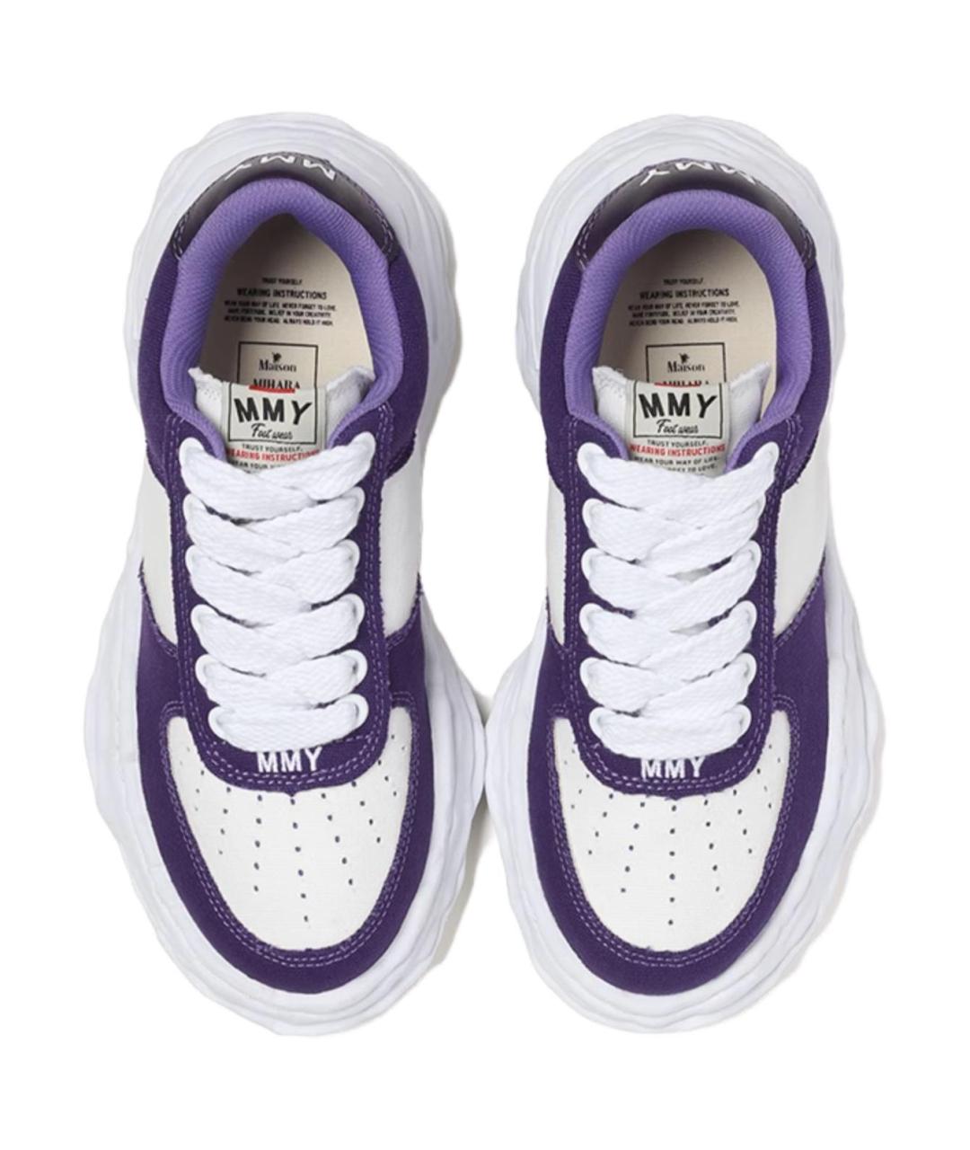 Mihara Yasuhiro Фиолетовые кроссовки, фото 4