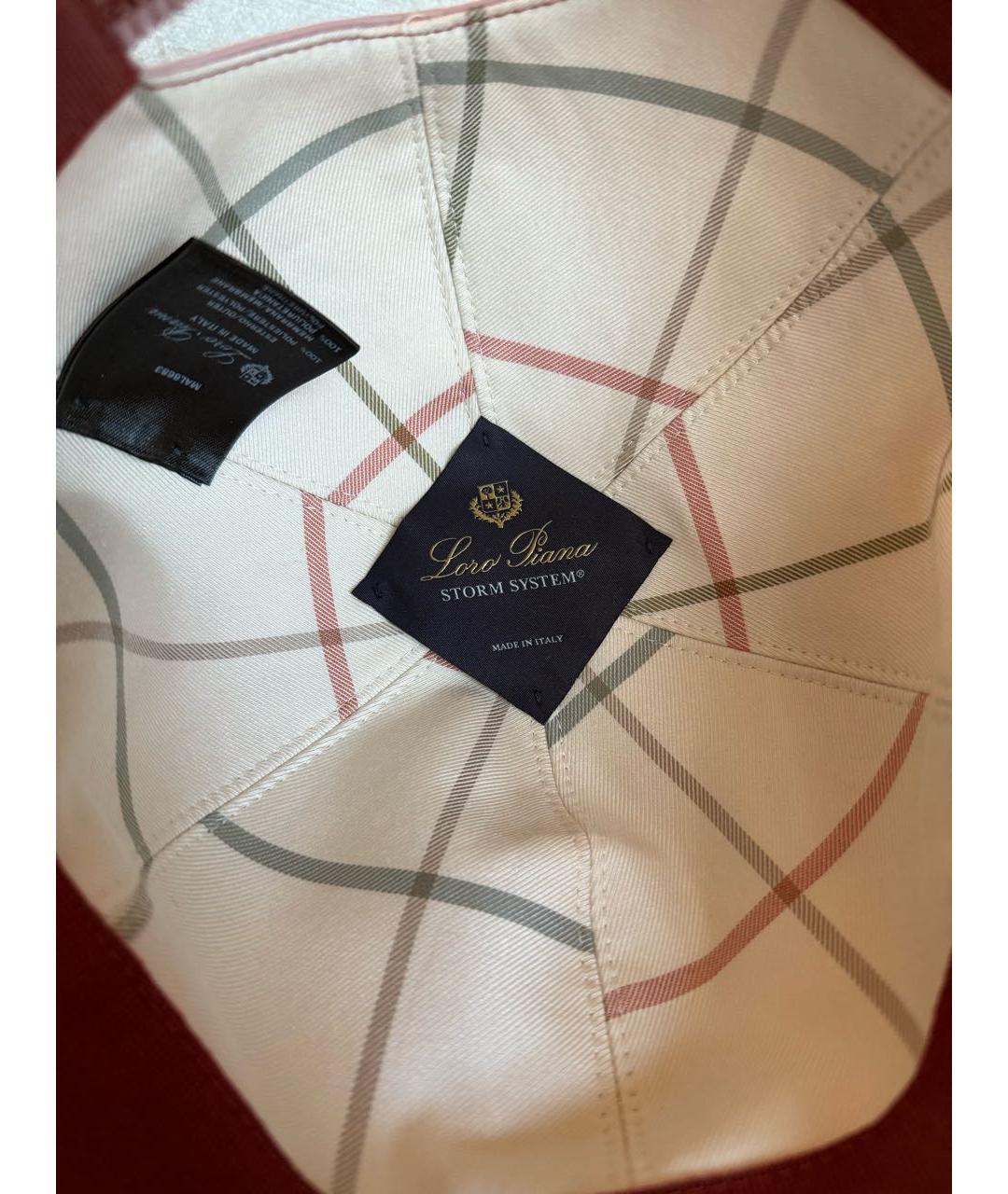 LORO PIANA Розовая кепка, фото 6