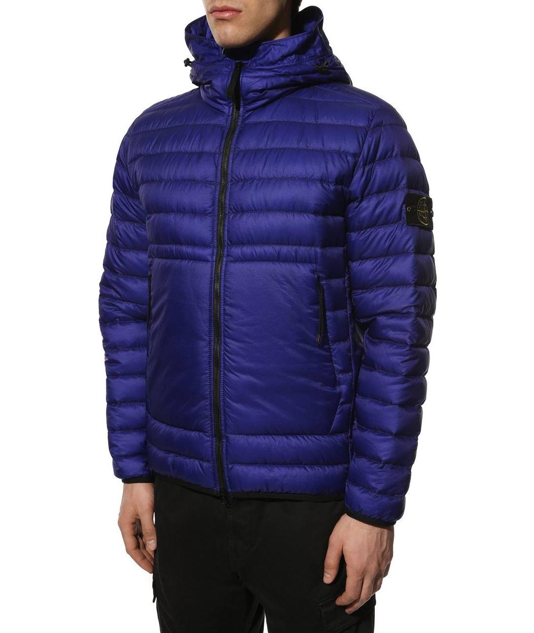 STONE ISLAND Темно-синяя куртка, фото 9