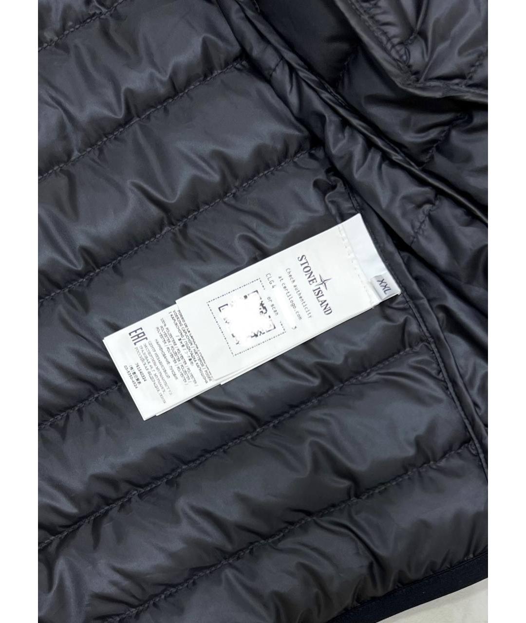 STONE ISLAND Темно-синяя куртка, фото 7