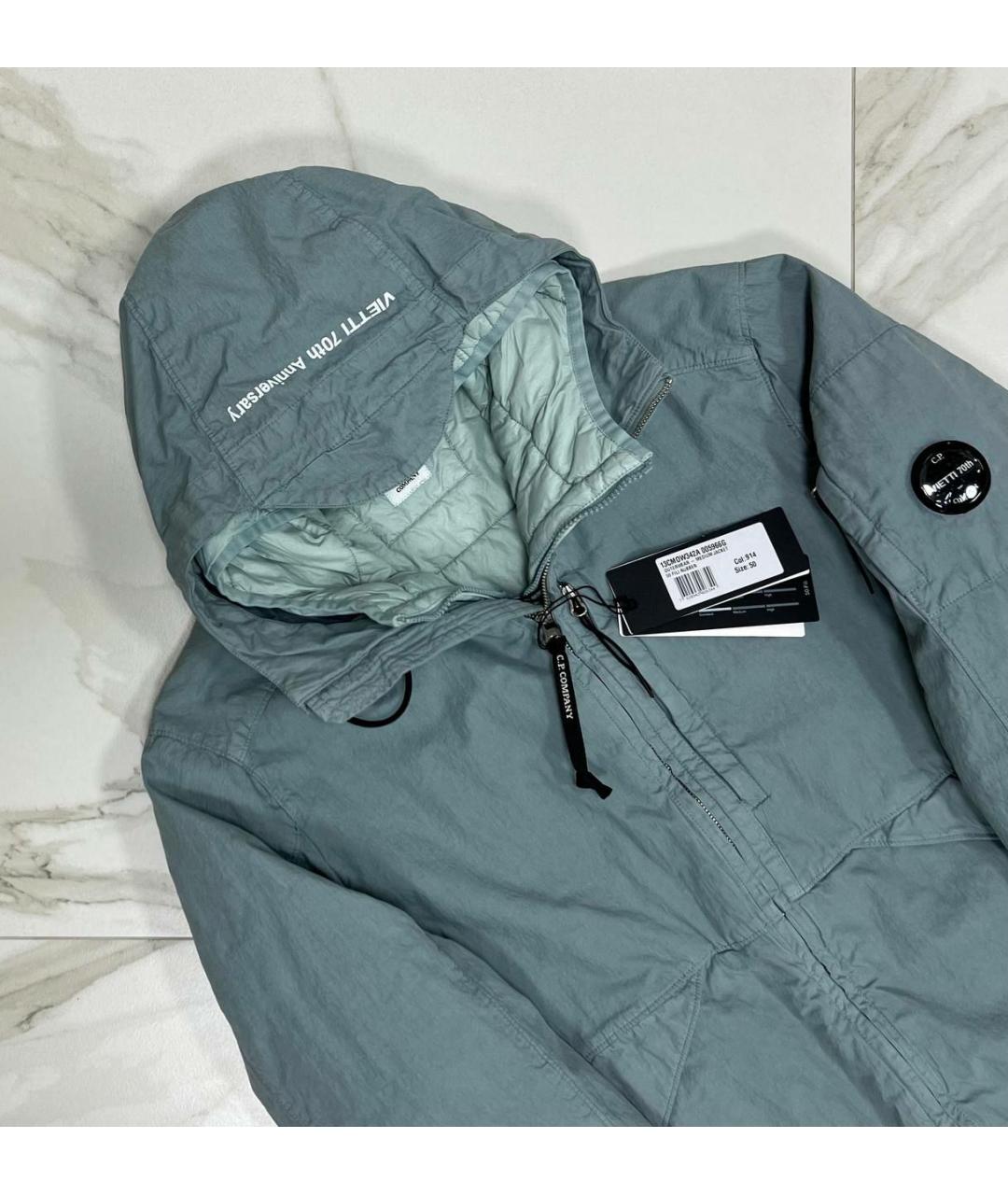 CP COMPANY Бирюзовая куртка, фото 4
