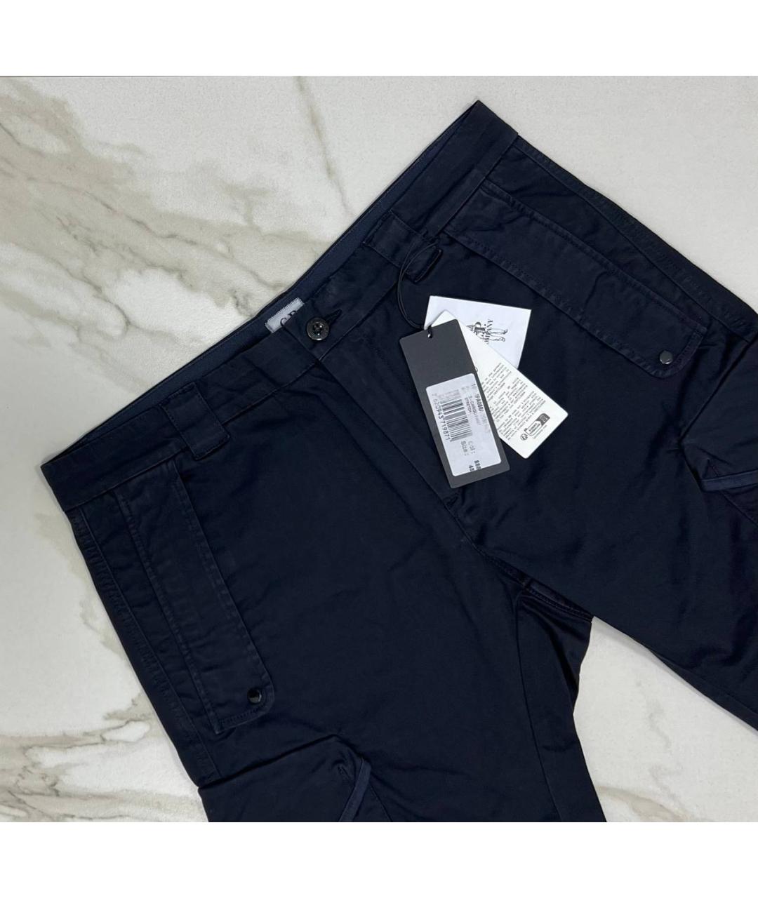 CP COMPANY Темно-синие повседневные брюки, фото 2