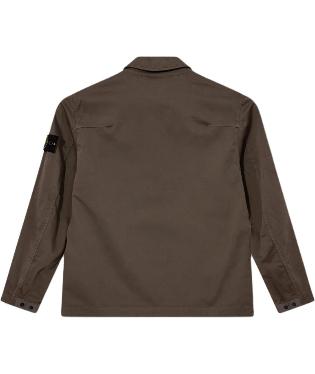 STONE ISLAND Коричневая куртка, фото 2